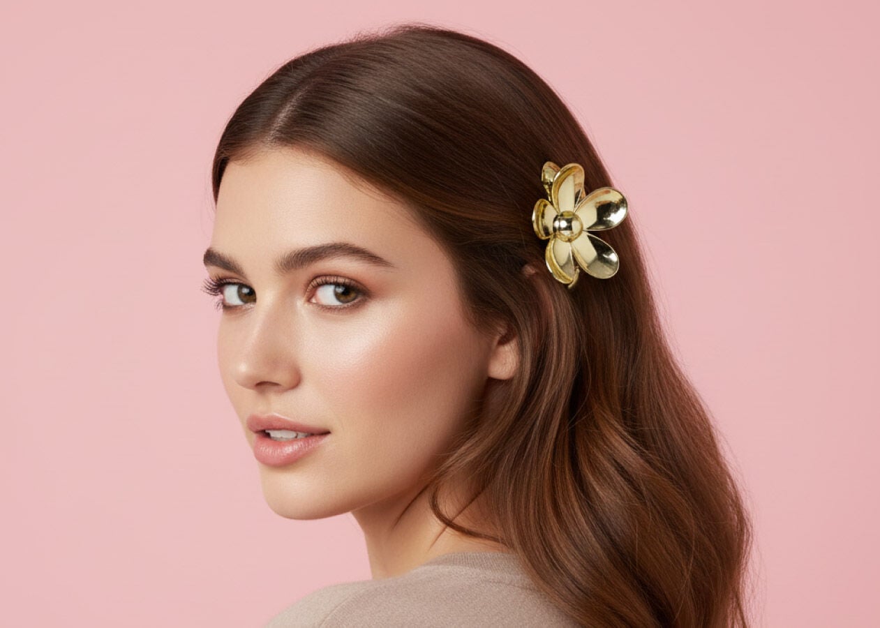 Haarschmuck: 2 gekauft = 2 zus&auml;tzliche gratis.