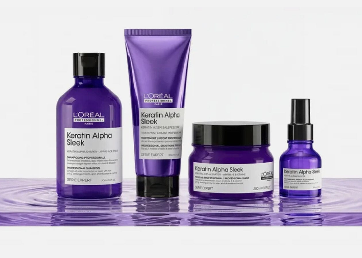 L'Or&eacute;al Professionnel Paris: Beim Kauf von 2 Produkten der Serien Keratin Alpha Sleek, Metal Detox oder Scalp Advanced erhalten Sie das 3. Produkt gratis.