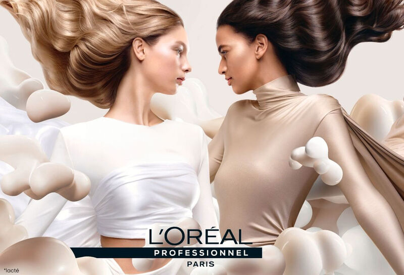 Der Trend French Balayage Milky mit Dia Light