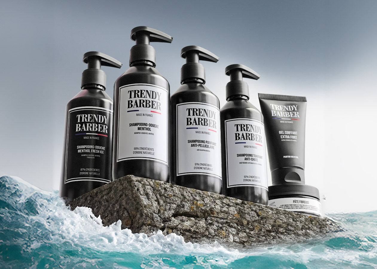 Trendy Barber: -20 % ab 2 gekauften Produkten.