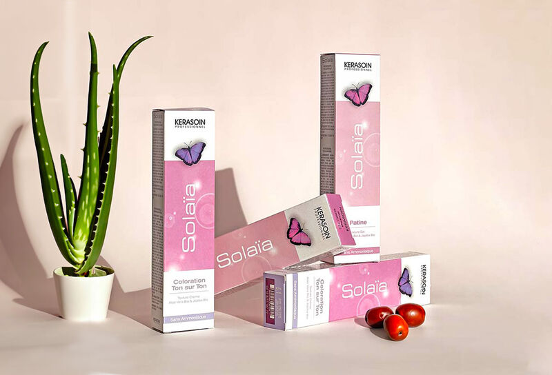 Solaïa: temporäre, brillante und intensive Haarfarbe