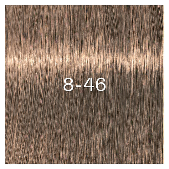 Igora Zero Amm Haarfarbe 8-46 Hellblond Beige Marron