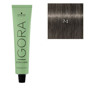 Igora Zero Amm Haarfarbe 7-1 Blond Asch