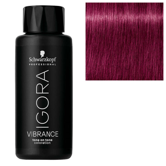 Halbpermanente Haarfarbe Igora Vibrance 0-89 Rot-Violett-Booster
