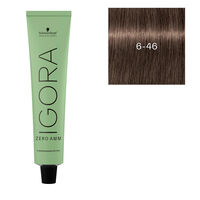 Igora Zero Amm Haarfarbe 6-46 Dunkelblond Beige Schoko