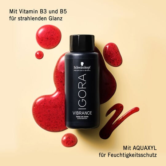 Halbpermanente Haarfarbe Igora Vibrance 4-0