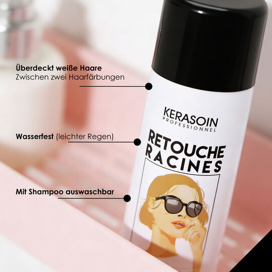 Ansatz- Kaschier-Spray Dunkelblond