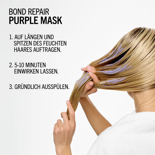 Blondme Bond Repair Purple Mask