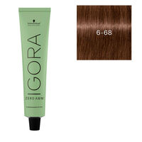 Igora Zero Amm Haarfarbe 6-68 Dunkelblond Schoko Rot