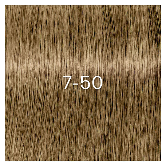 Igora Zero Amm Haarfarbe 7-50 Blond Cover Gold