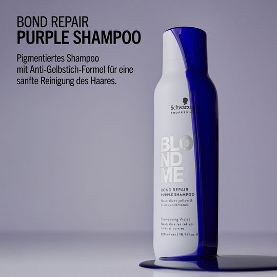 Blondme Bond Repair Purple Shampoo