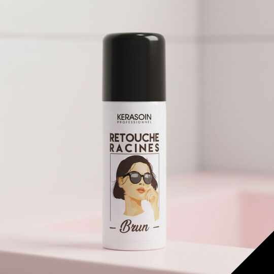 Ansatz- Kaschier-Spray Braun