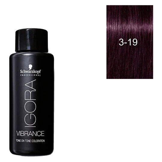 Halbpermanente Haarfarbe Igora Vibrance 3-19