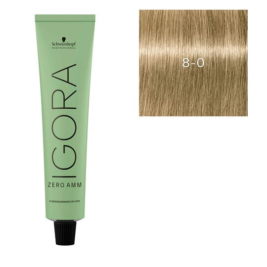 Igora Zero Amm Haarfarbe 8-0 Hellblond Natur