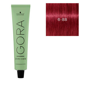 Igora Zero Amm Haarfarbe 6-88 Dunkelblond Extra Rot