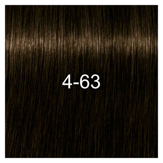 Halbpermanente Haarfarbe Igora Vibrance 4-63