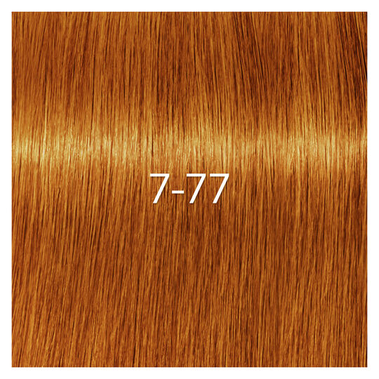 Igora Zero Amm Haarfarbe 7-77 Blond Extra Kupfer