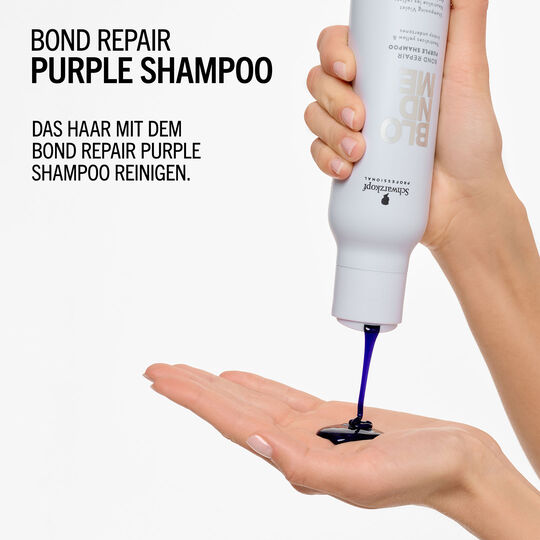 Blondme Bond Repair Purple Shampoo