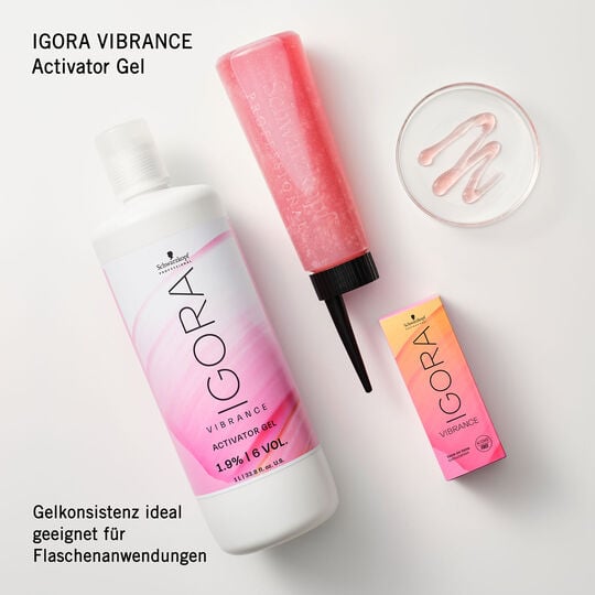 Halbpermanente Haarfarbe Igora Vibrance 4-0