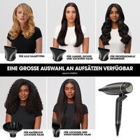 Haartrockner Speed Schwarz/Grau