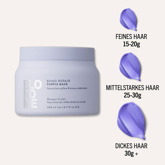 Blondme Bond Repair Purple Mask
