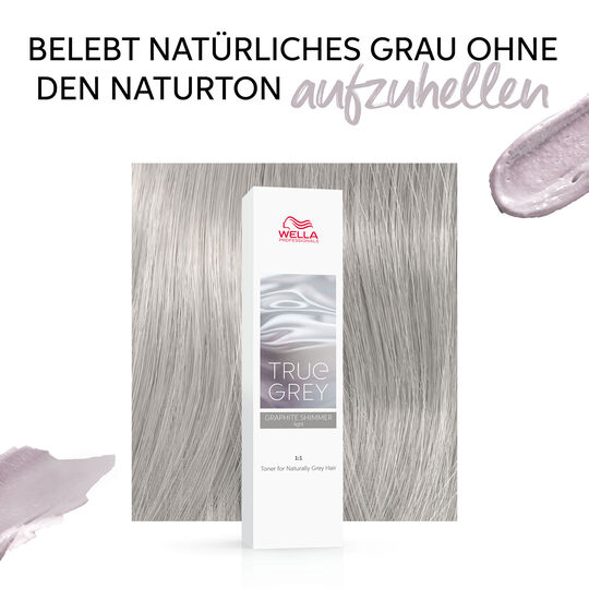 Haarfarbe f&uuml;r graues oder wei&szlig;es Haar True Grey