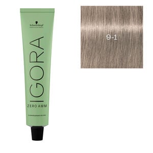 Igora Zero Amm Haarfarbe 9-1 Sehrhellblond Asch