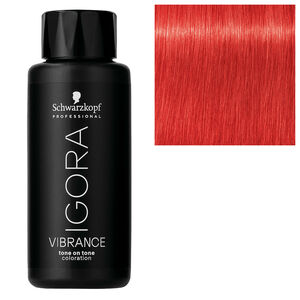 Halbpermanente Haarfarbe Igora Vibrance 0-88 Rot-Booster