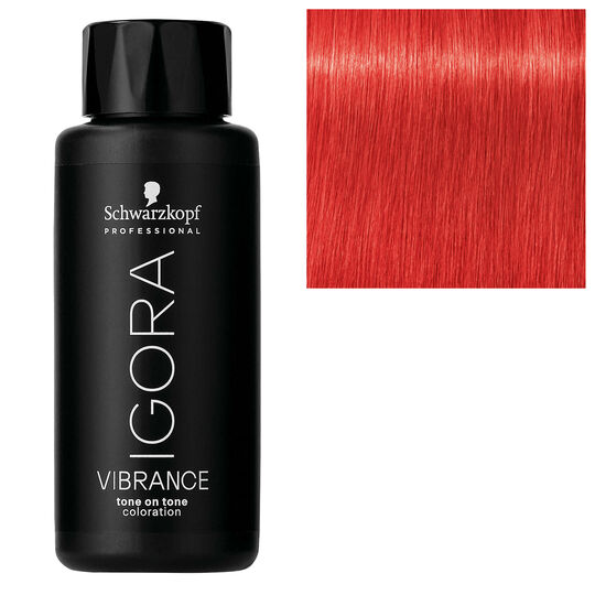 Halbpermanente Haarfarbe Igora Vibrance 0-88 Rot-Booster