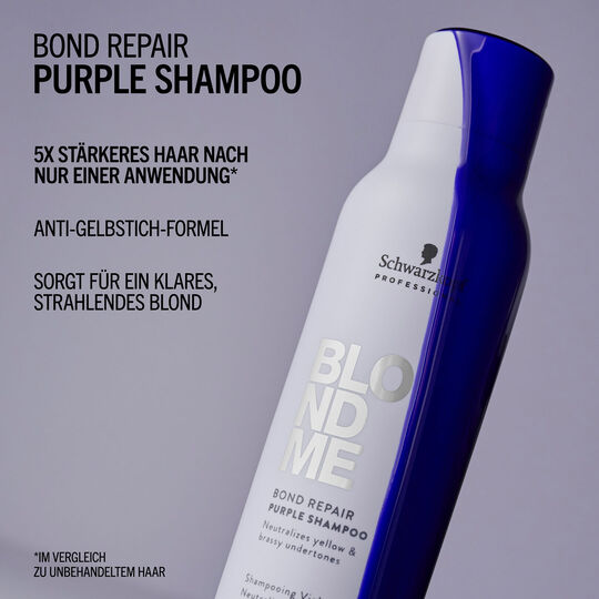 Blondme Bond Repair Purple Shampoo