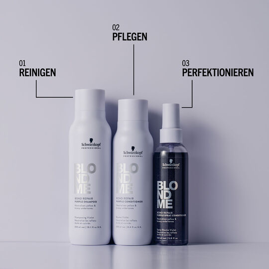 BLONDME Pflegeset f&uuml;r ein k&uuml;hles Blond