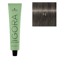 Igora Zero Amm Haarfarbe 7-1 Blond Asch