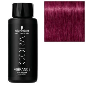 Halbpermanente Haarfarbe Igora Vibrance 0-89 Rot-Violett-Booster
