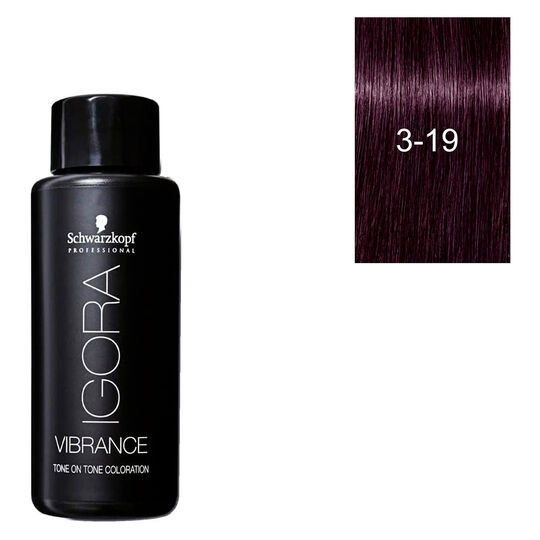 Halbpermanente Haarfarbe Igora Vibrance 3-19
