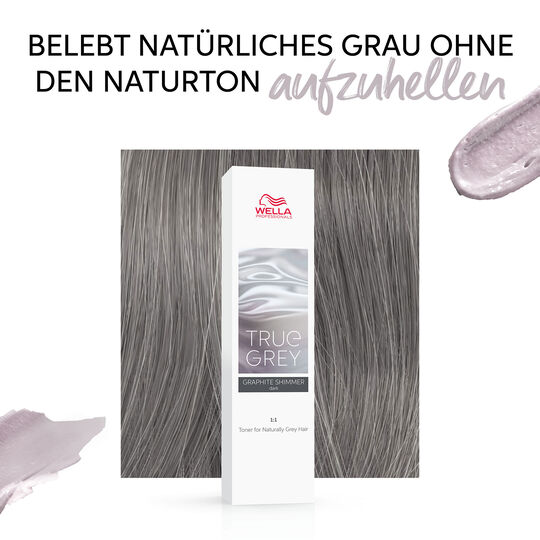 Haarfarbe f&uuml;r graues oder wei&szlig;es Haar True Grey
