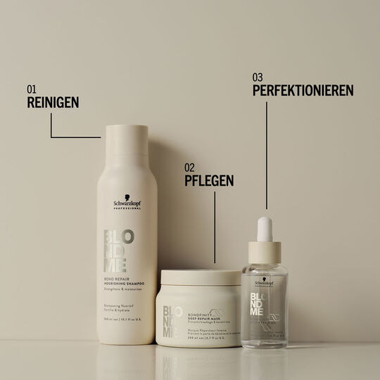 Pflegendes Shampoo Blondme Bond Repair
