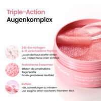 Augenpatches mit Kollagenpeptiden