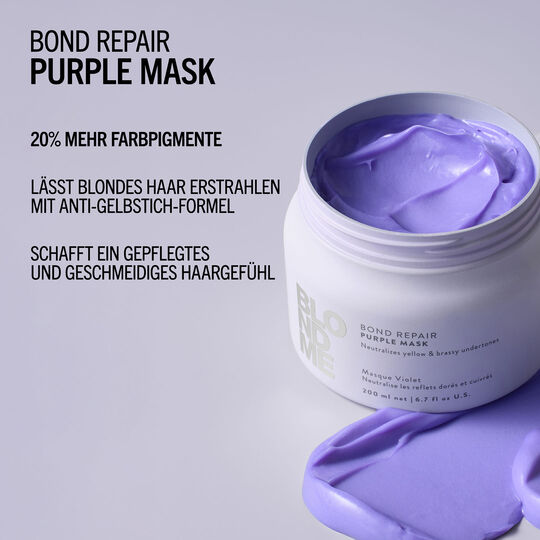 Blondme Bond Repair Purple Mask