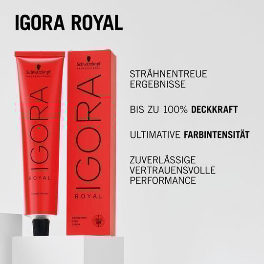Nuancenreiche Farbt&ouml;ne Mix Igora Royal
