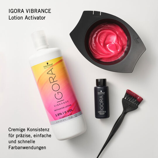 Halbpermanente Haarfarbe Igora Vibrance 4-0