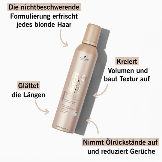 Shampooing sec mousse BlondMe