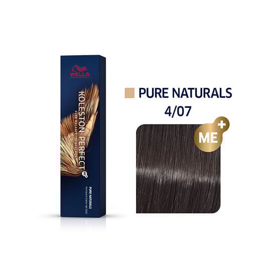 Permanente Haarfarbe Koleston Perfect Me+ 4/07 Natur-Marron Kastanienbraun