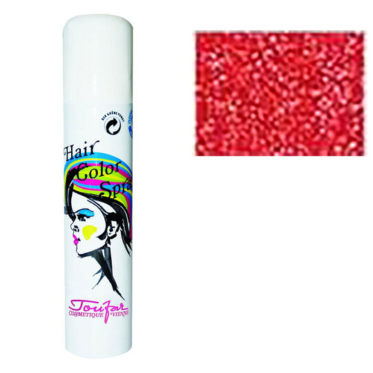 Farbspray Glitter Rot