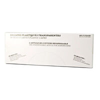 Farbloser Einwegumhang
