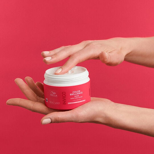 Maske f&uuml;r feines bis normales coloriertes Haar Invigo Color Brilliance