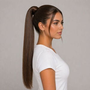 Ponytail Extensions Echthaar 55 cm