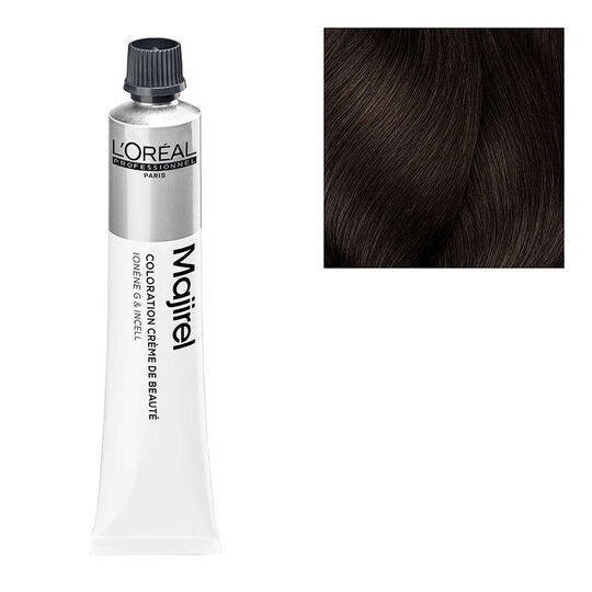 Permanente Haarfarbe Majirel 4.35 Gold-Mahagoni Kastanienbraun