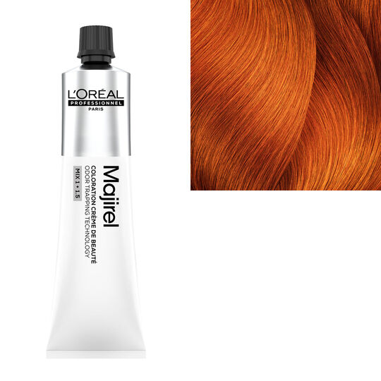Majirel Sch&ouml;nheitscreme-Haarfarbe 7.45 Blond Kupfer Mahagoni