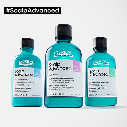 Pflege gegen fettige Schuppen Scalp Advanced
