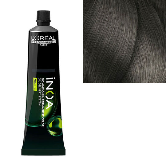 Ammoniakfreie Haarfarbe Inoa 7.17 Blond Asch Matt